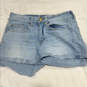 American Eagle By Payless Light Blue Denim Shorts